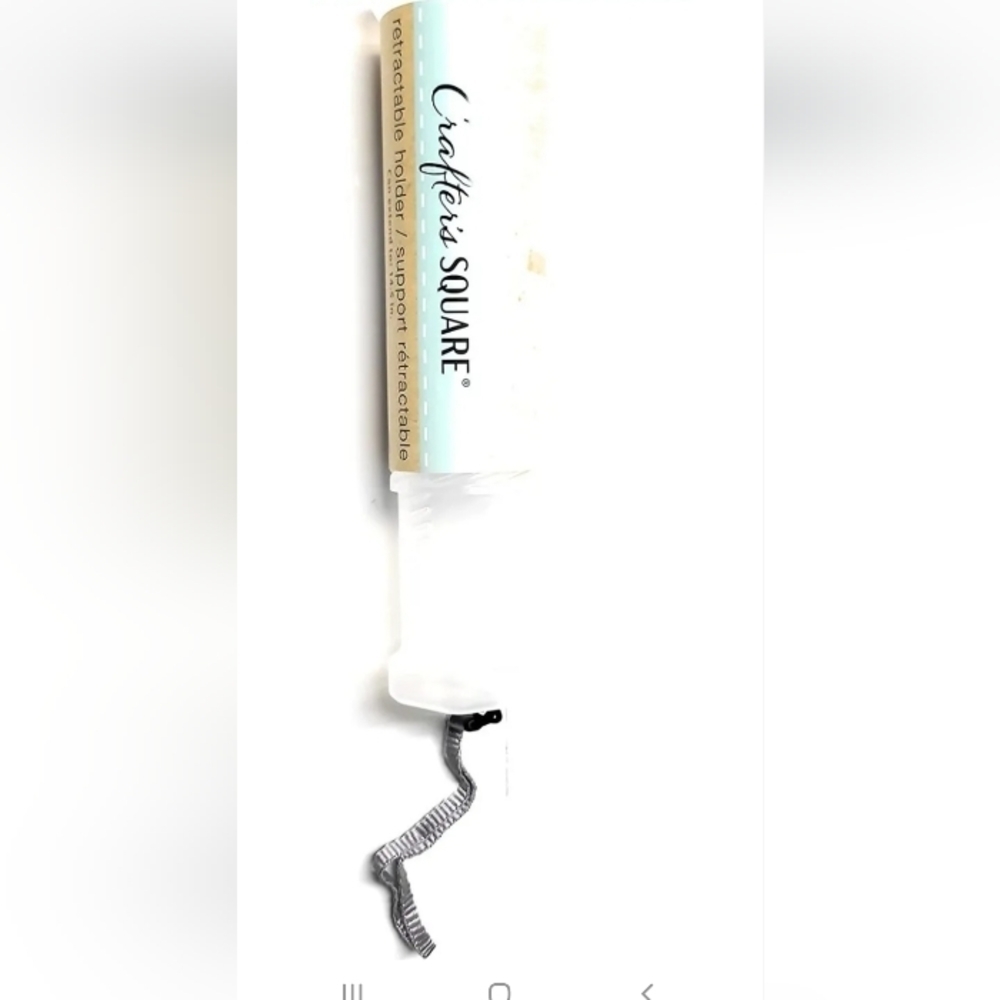 NEW Crafters Square 14.5" retractable holder for pencils and brushes.